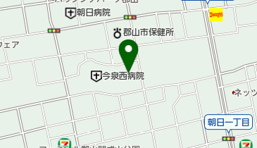 セブン銀行 ヨークベニマル 本部店 共同出張所の地図画像