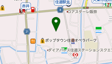 セブン銀行 ポップタウン住道オペラパーク 共同出張所の地図画像