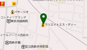 セブンイレブン 西新井駅東店の地図画像