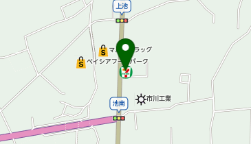 セブンイレブン 群馬吉井町店の地図画像