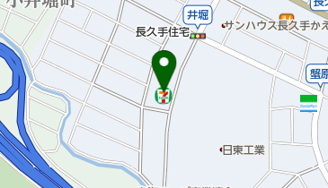 セブンイレブン 長久手井堀店の地図画像