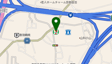 セブンイレブン 京都山科小山店の地図画像