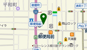 セブン銀行 クレド岡山 共同出張所の地図画像