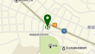 セブンイレブン 多治見美坂町店の地図画像