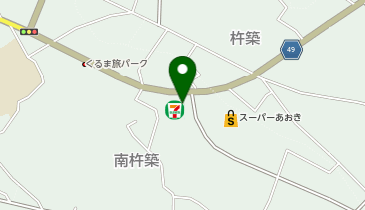 セブンイレブン 杵築南杵築店の地図画像