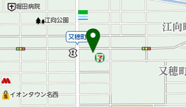 セブンイレブン 名古屋又穂町店の地図画像