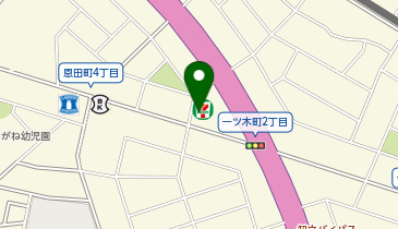 セブンイレブン 刈谷一ツ木町1丁目店の地図画像