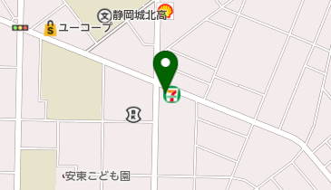 セブンイレブン 静岡安東3丁目店の地図画像