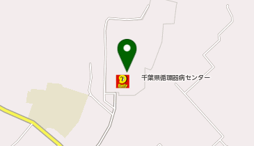 セブン銀行 千葉県循環器病センター 共同出張所の地図画像