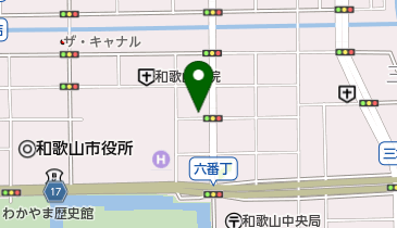 セブン銀行 野村證券 和歌山支店 共同出張所の地図画像