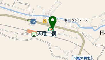 セブンイレブン 天竜二俣町阿蔵店の地図画像
