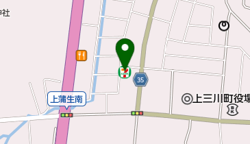 セブンイレブン 上三川役場前店の地図画像