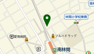 セブンイレブン 大和林間2丁目店の地図画像