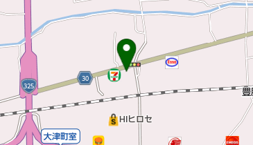 セブンイレブン 熊本大津曙団地前店の地図画像