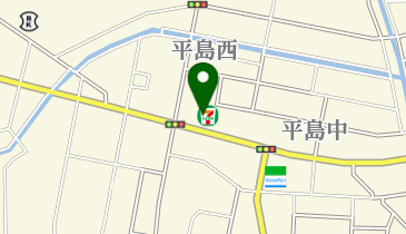 セブンイレブン 弥富平島中店の地図画像