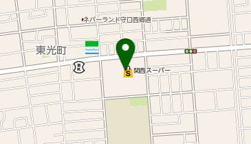 セブン銀行 関西スーパー 西郷店 共同出張所の地図画像