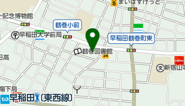 セブンイレブン 早稲田店の地図画像