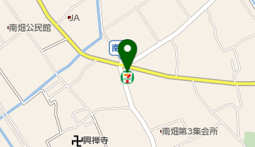 セブンイレブン 富士見南畑店の地図画像