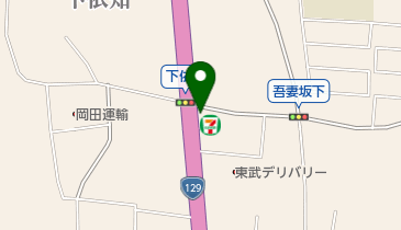 セブンイレブン 厚木金田店の地図画像