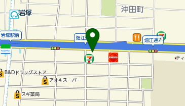 セブンイレブン 名古屋畑江通8丁目店の地図画像