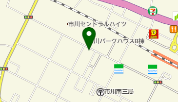 セブンイレブン 市川南3丁目店の地図画像