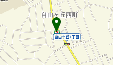 セブンイレブン 宗像自由ヶ丘店の地図画像