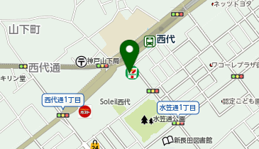 セブンイレブン 神戸御屋敷通3丁目店の地図画像