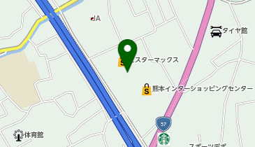 セブン銀行 ミスターマックス 熊本インター店 共同出張所の地図画像