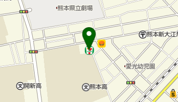 セブンイレブン 熊本学園大前店の地図画像
