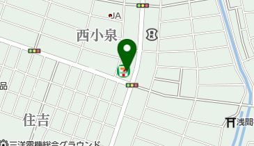 セブンイレブン 大泉西小泉2丁目店の地図画像