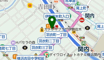 セブン銀行 エポスカード ATMコーナー伊勢佐木町 共同出張所の地図画像
