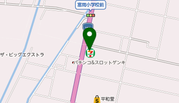 セブンイレブン 山県市高木店の地図画像