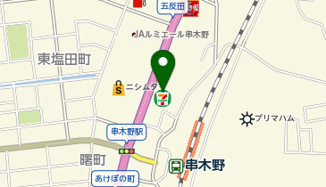 セブンイレブン 串木野浜ケ城店の地図画像