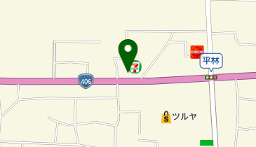 セブンイレブン 長野平林店の地図画像