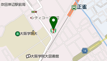 セブンイレブン 吹田岸部南1丁目店の地図画像