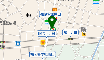 セブンイレブン 福岡曙2丁目店の地図画像