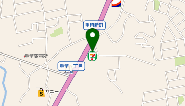セブンイレブン 福岡重留2丁目店の地図画像