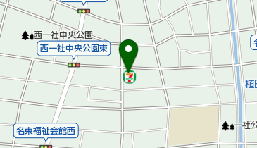 セブンイレブン 名古屋一社4丁目店の地図画像