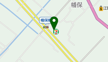 セブンイレブン 大川幡保店の地図画像