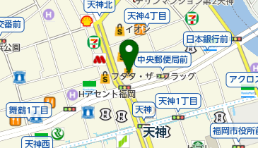 セブン銀行 ミーナ天神 共同出張所の地図画像