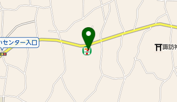 セブンイレブン 河口湖勝山東店の地図画像