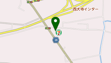セブンイレブン 岡山西大寺五明店の地図画像
