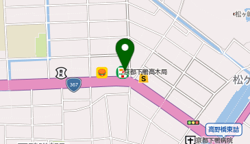 セブンイレブン 京都下鴨高木町店の地図画像