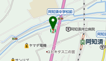セブンイレブン 山口阿知須店の地図画像