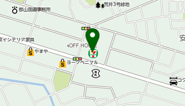 セブンイレブン 郡山西原店の地図画像