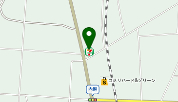 セブンイレブン 山田前坂店の地図画像