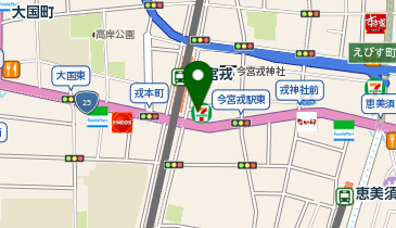 セブンイレブン 今宮戎前店の地図画像