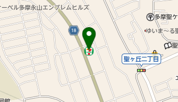 セブンイレブン 多摩蓮光寺店の地図画像