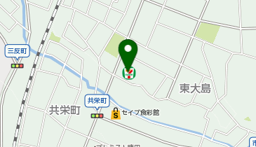 セブンイレブン ひたちなか東大島1丁目店の地図画像