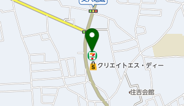 セブンイレブン 西東京住吉町6丁目店の地図画像